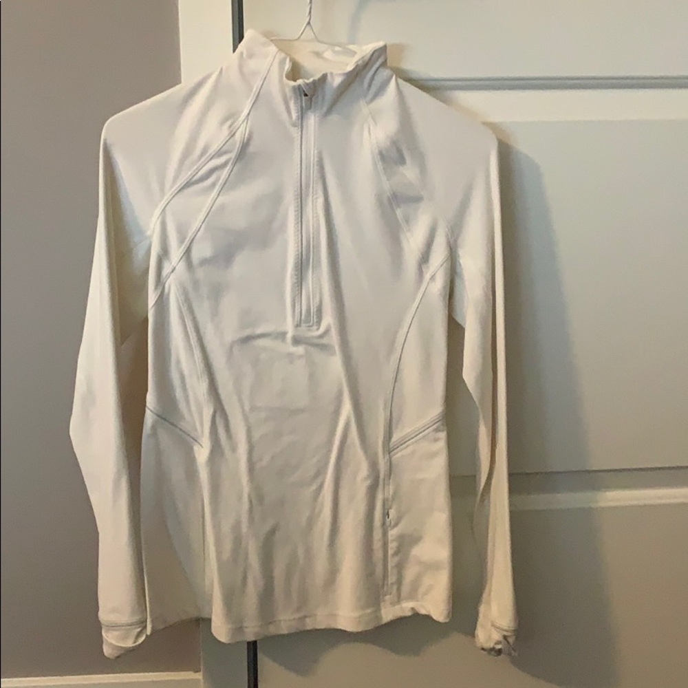 White Lululemon Athletic Pullover - image 1